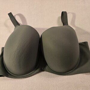 Aerie Camo Green Smoothez 40DD 40E Plunge GUC Lightly Lined Bra Underwire Nice!